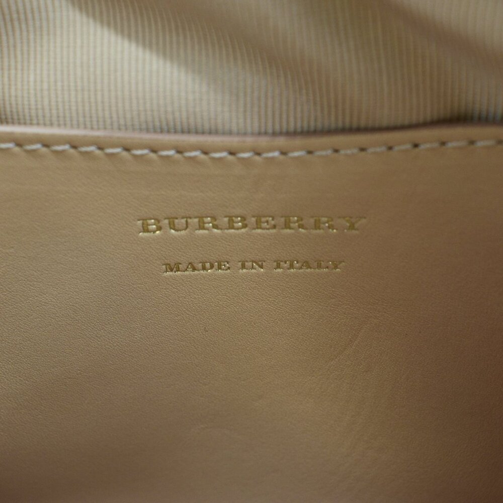 Burberry  1983 Knight Check Link Leather Crossbody Belt Bag Pink - Picture 12 of 12